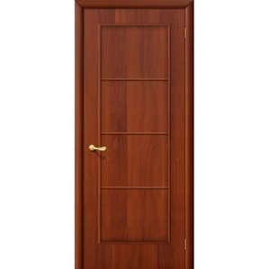 Дверь межкомнатная ламинированная, коллекция 10, 10Г, 1900х600х40 мм., глухая, ИталОрех (Л-11)