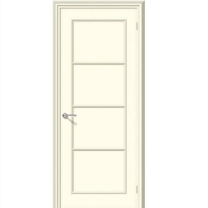 Дверь межкомнатная эмалированная коллекция Fix, Ритм, 2000х800х40 мм., глухая, Ваниль (К-35)