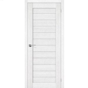 Дверь межкомнатная эко шпон коллекция Porta, Порта-21, 2000х600х40 мм., глухая, Argento