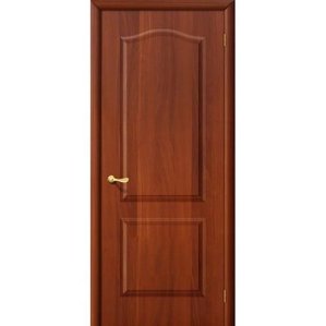 Дверь межкомнатная ламинированная, коллекция 10, Палитра, 2000х600х40 мм., глухая, ИталОрех (Л-11)