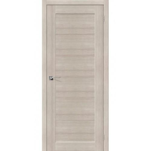 Дверь межкомнатная эко шпон коллекция Legno, M5, 2000х900х40 мм., глухая, Cappuccino Melinga