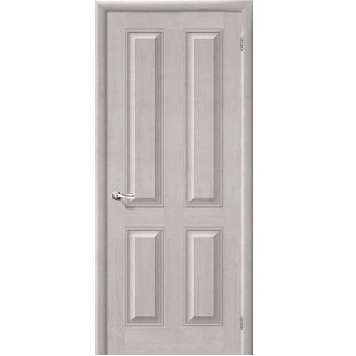 Дверь межкомнатная из массива Классическая, М15, 2000х700х40, глухая, Белый Воск (Т-07)