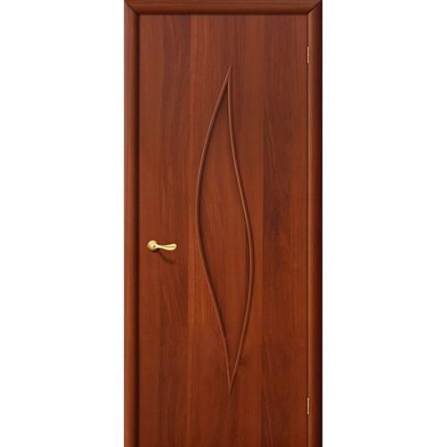Дверь межкомнатная ламинированная, коллекция 10, 12Г, 1900х550х40 мм., глухая, ИталОрех (Л-11)