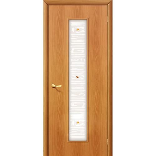 Дверь межкомнатная ламинированная, коллекция 10, 25Х, 1900х600х40 мм., остекленная, СТ-Худ, МиланОрех (Л-12)