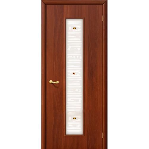 Дверь межкомнатная ламинированная, коллекция 10, 25Х, 2000х700х40 мм., остекленная, СТ-Худ, ИталОрех (Л-11)