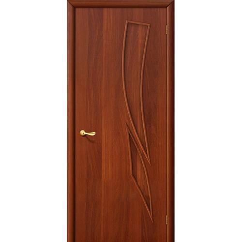 Дверь межкомнатная ламинированная, коллекция 10, 8Г, 2000х900х40 мм., глухая, ИталОрех (Л-11)