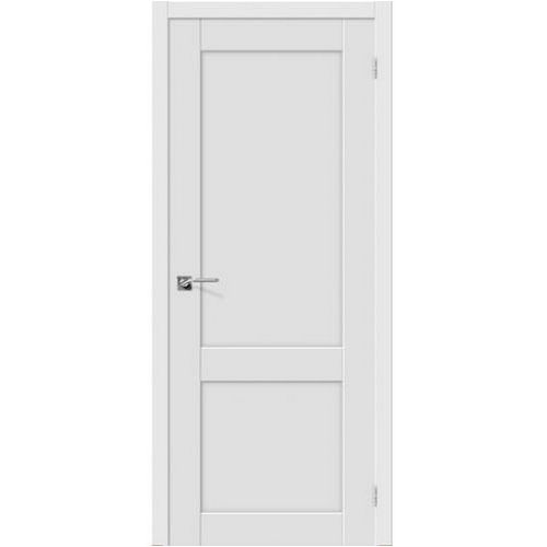 Дверь межкомнатная ПВХ коллекция Porta, Порта-1, 2000х900х40 мм., глухая, Белый (П-23)