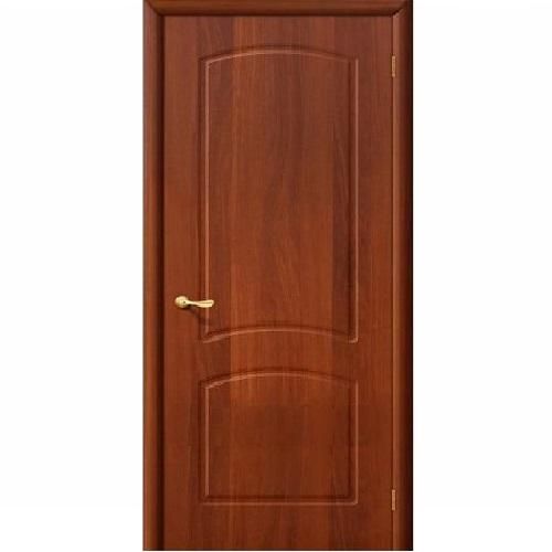 Дверь межкомнатная ПВХ коллекция Start, Кэролл, 1900х600х40 мм., глухая, ИталОрех (П-11)