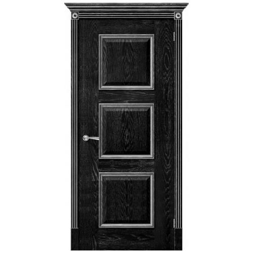 Дверь межкомнатная шпонированная коллекция Элит, Триест, 2000х900х40 мм., глухая, черный абрикос (Д-08)