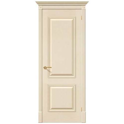 Дверь межкомнатная шпонированная коллекция Элит, Версаль, 2000х900х40 мм., глухая, ваниль (Д-16)