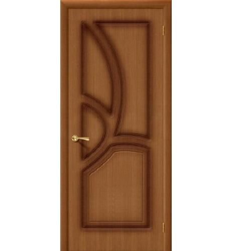 Дверь межкомнатная шпонированная коллекция Стандарт, Греция, 1900х550х40 мм., глухая, орех (Ф-11)