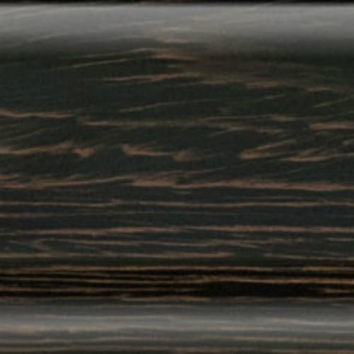 Плинтус ПВХ напольный NGF56, черное дерево, 2500х56х20 мм. Salag (Салаг)